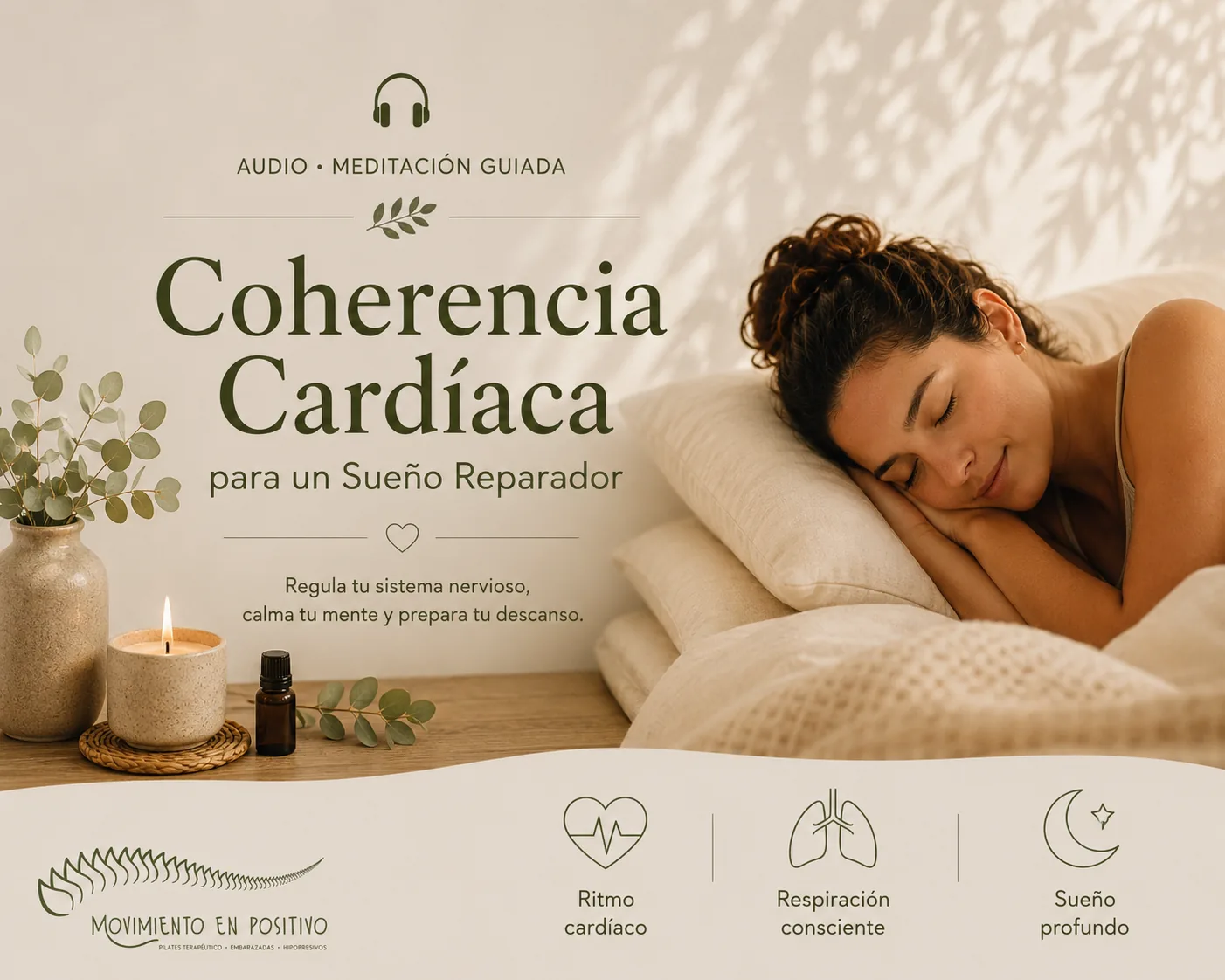 Coherencia Cardíaca para un Sueño Reparador